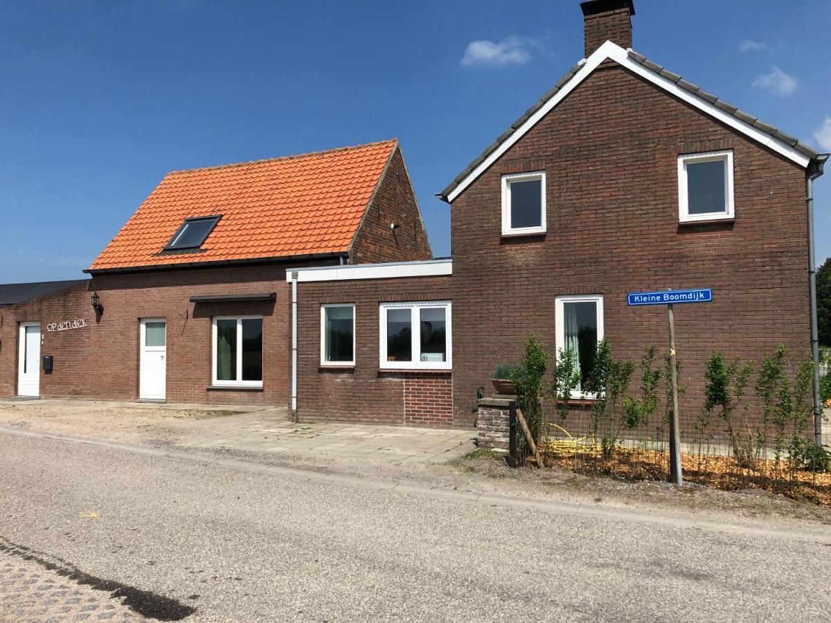 Huisje Op Den Diek Sint Kruis Eksteriør billede
