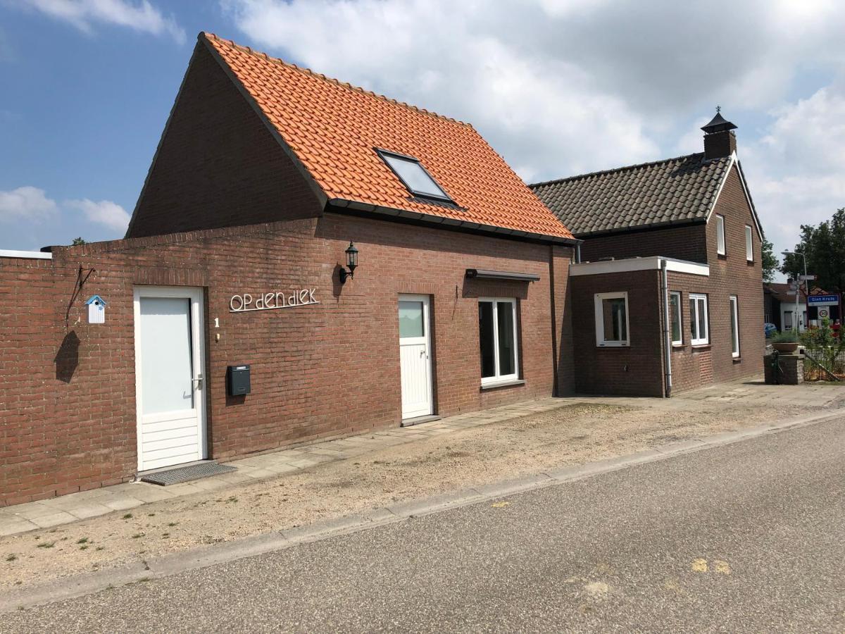 Huisje Op Den Diek Sint Kruis Eksteriør billede